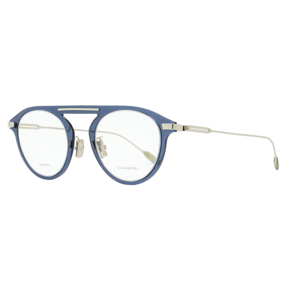 Rimowa Air Pilot Eyeglasses RW50004U 084 Transparent Blue 47mm